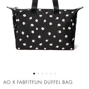 Alice and Olivia daisy duffel bag